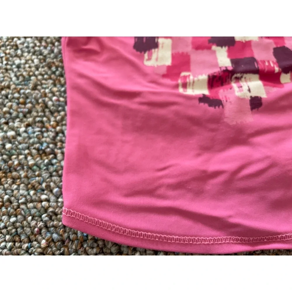Old Navy Girls Pink Heart Swim Shirt 6-12M